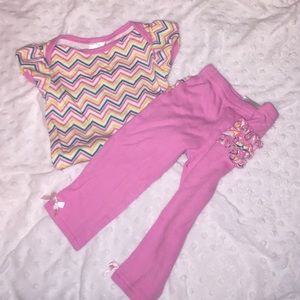 Chevron Onesie and Pants