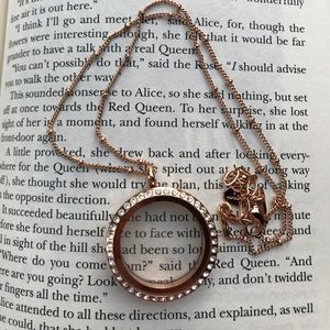 Origami Owl Large Rose Gold Living Locket