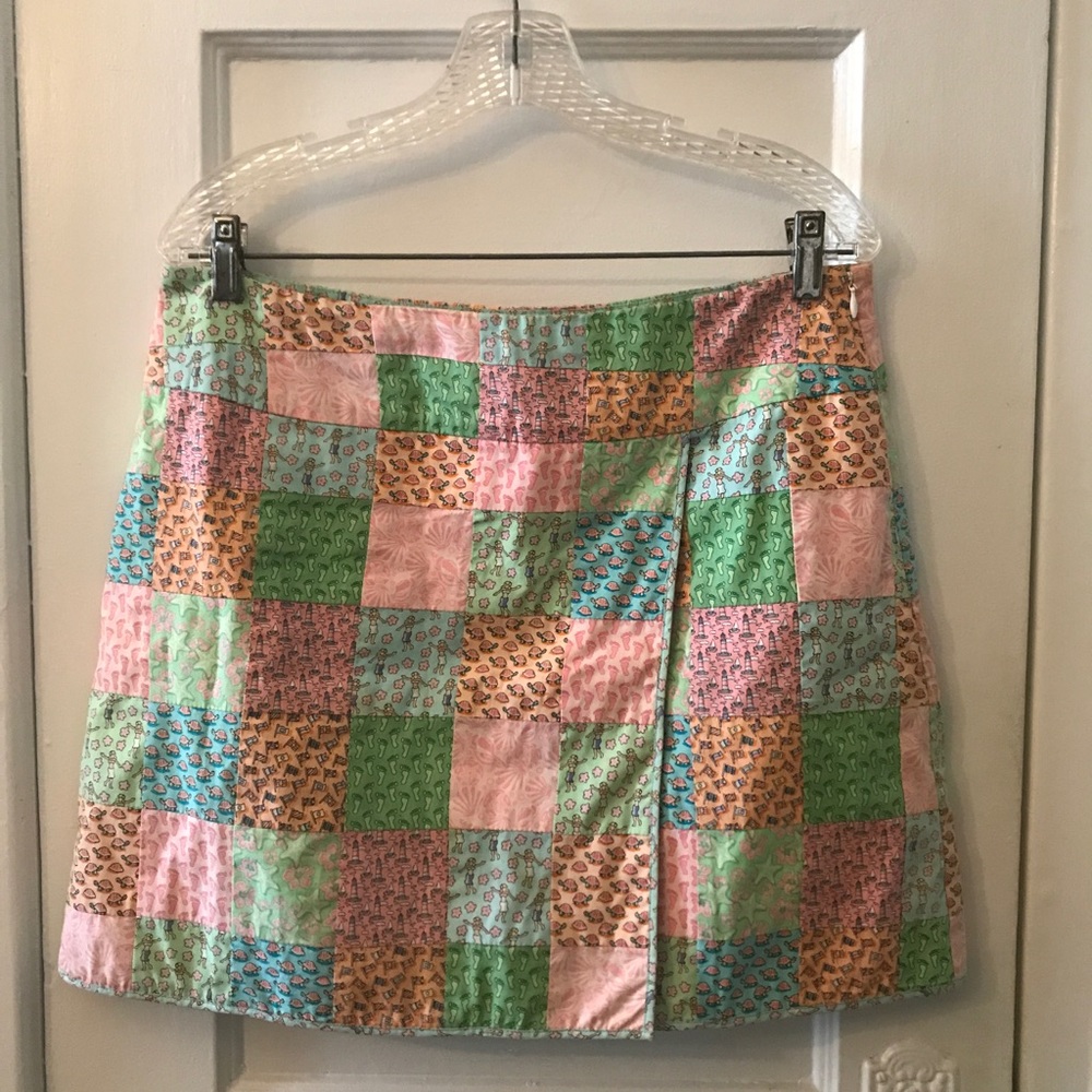 Vineyard Vines patchwork skirt