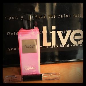 VS Crush lotion + Crush & Wicked rollerball duo