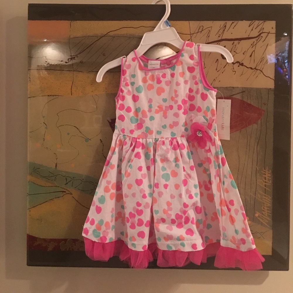 Girl's Toddler Dress Pretty in Pink