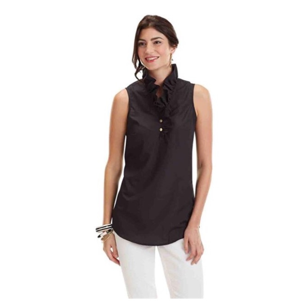Muskie Whitney black sleeveless