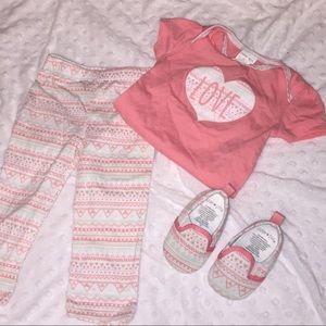 Aztec Pattern Outfit with Shoes