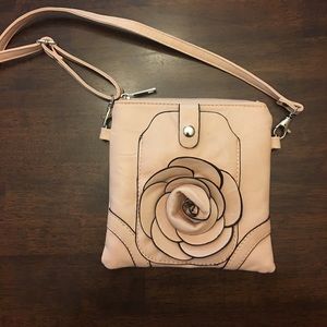 Flower Messenger Bag
