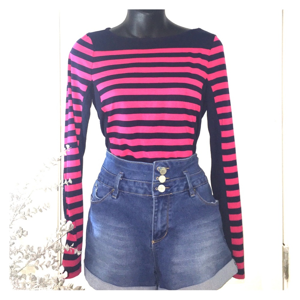 High waisted shorts