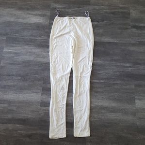 White Classic Fashion Nova Legging