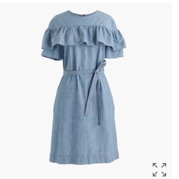 Jcrew chambray dress - Picture 2 of 2