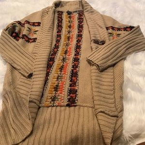 Quinn Tan Cozy Cardigan-Size M