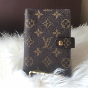Authentic LV Agenda PM Monogram