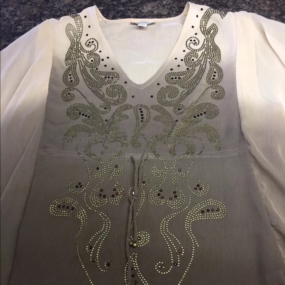 Boston Proper Ombr Drawstring Tunic - image 5