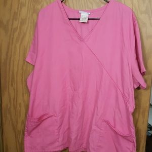 Pink Scrub Top