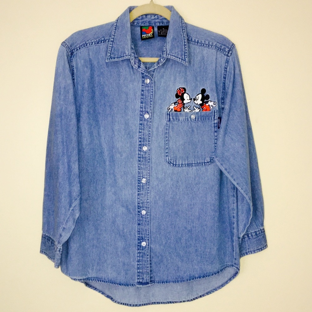 Mickey Unlimited Long Sleeve Denim Shirt