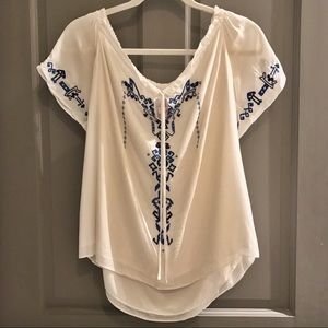 Parker Embroidered Blouse