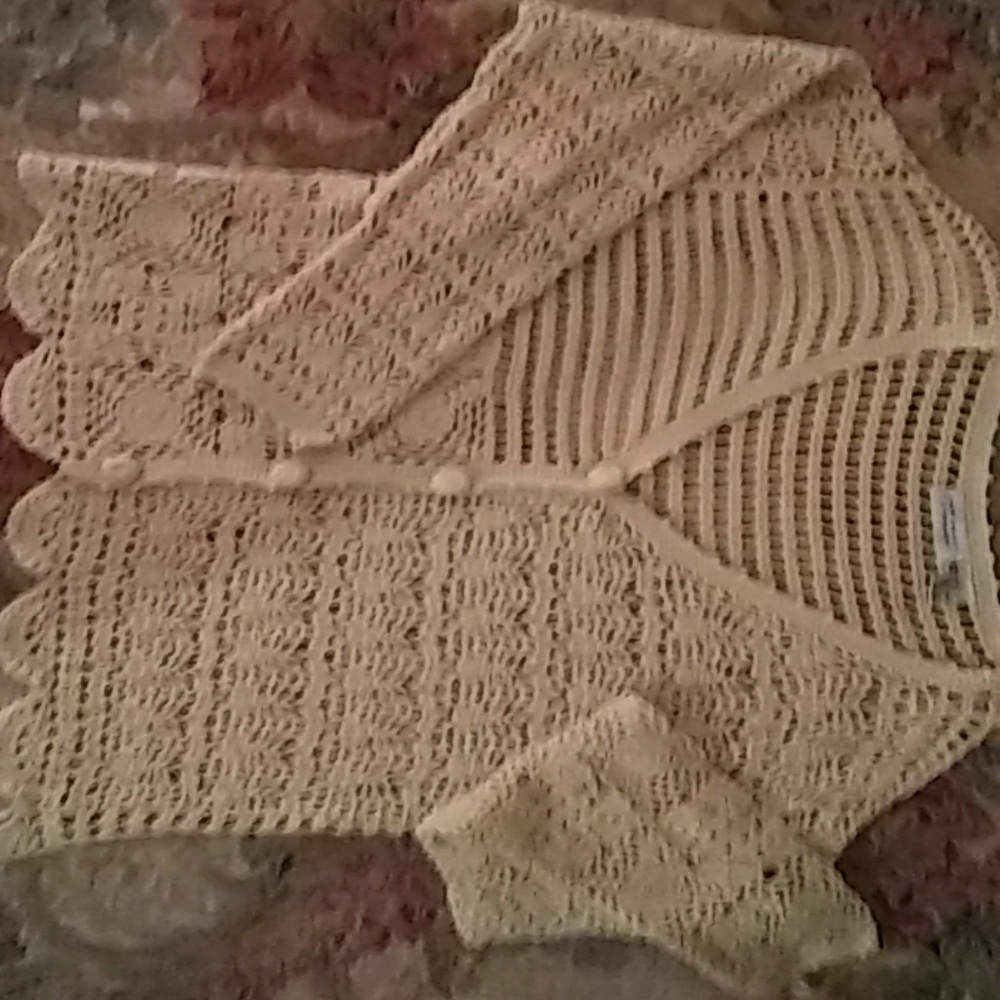 Fenn Wright & Manson Crochet Cardigan