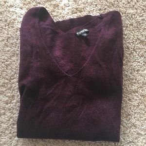 Maroon express sweater