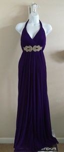 Purple prom dress
