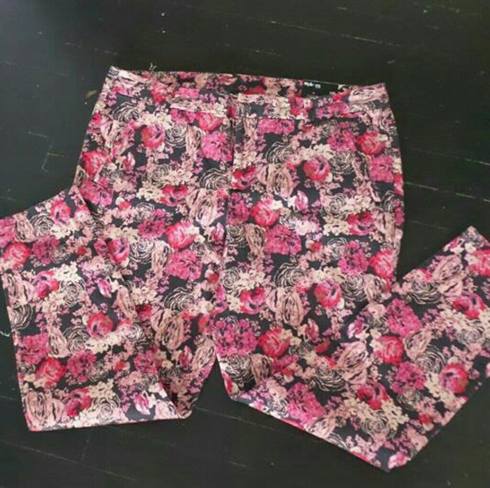 NWT  tummy tuck Anckle pants