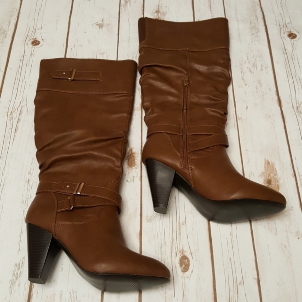 Gorgeous Brown Wide Calf Rampage Boots