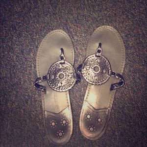 Gray/Pewter Georgica Sandal
