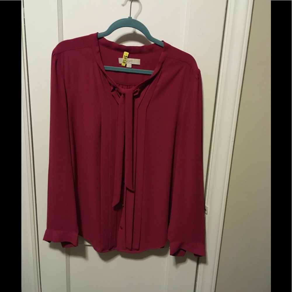 Long sleeved blouse