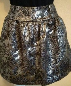 Grey and black skirt