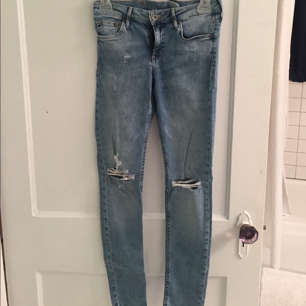 Skinny low waist Urban Outfitter jeans