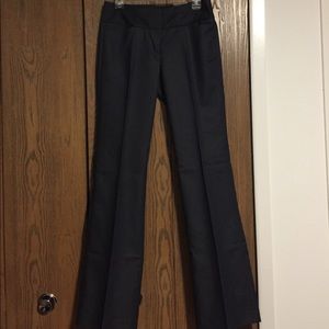 NWT! Express Denim Blue Editor Flare Pants 4L