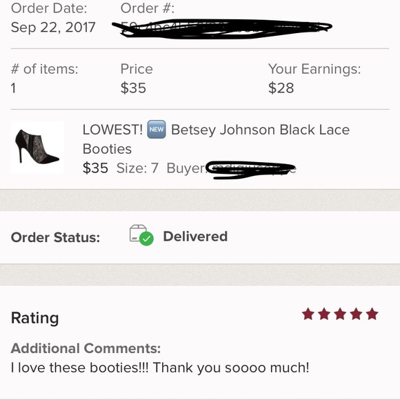 Betsey Johnson "LOLA" Lace Booties Last Pair Sz 7 - Picture 4 of 8