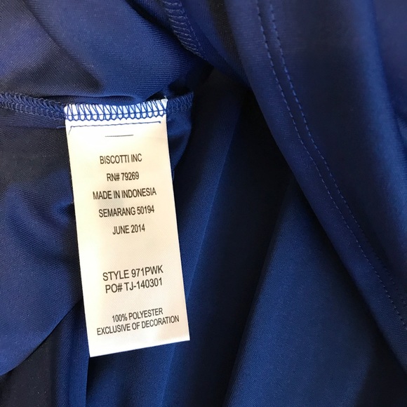 Biscotti Navy Blue Dress 5T - Picture 4 of 6