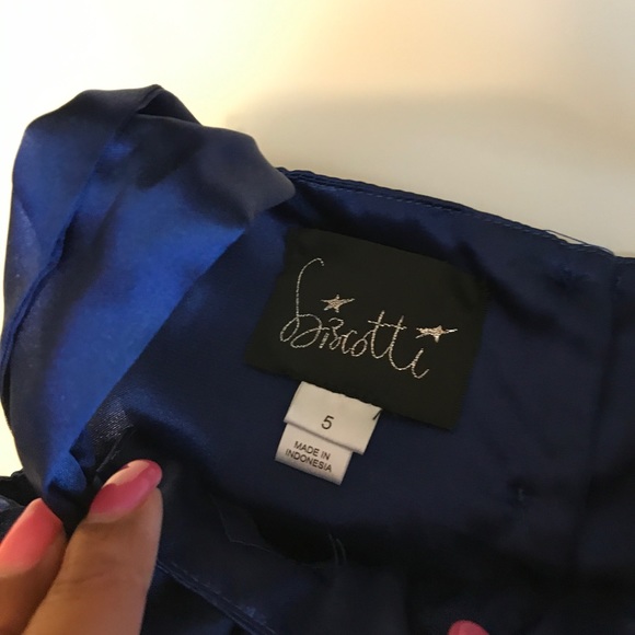 Biscotti Navy Blue Dress 5T - Picture 5 of 6