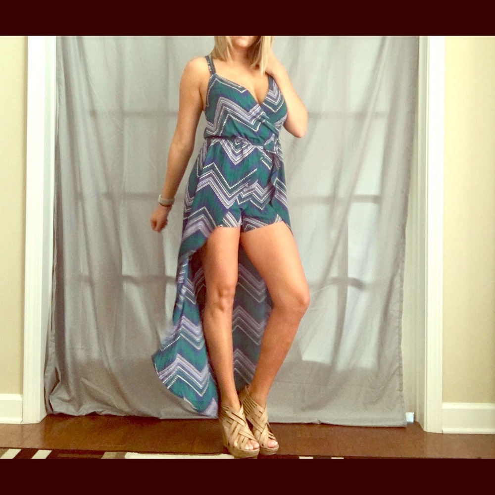 High Low Dress w/ Shorts