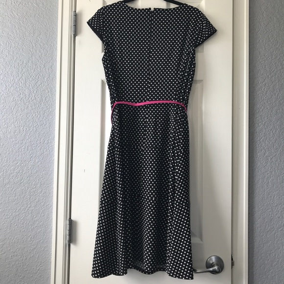 Nine & Co Polka Dot Sheath Dress - Picture 3 of 6