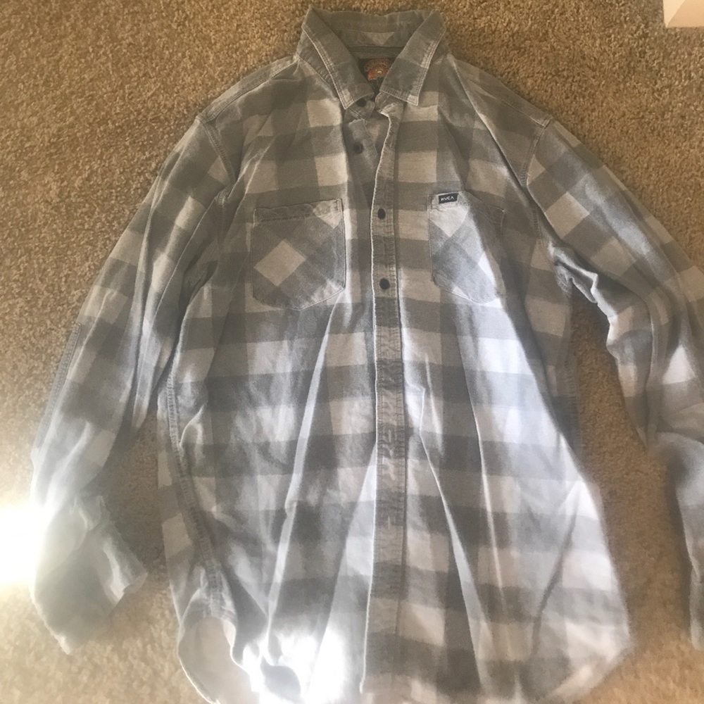 Rvca button down shirt