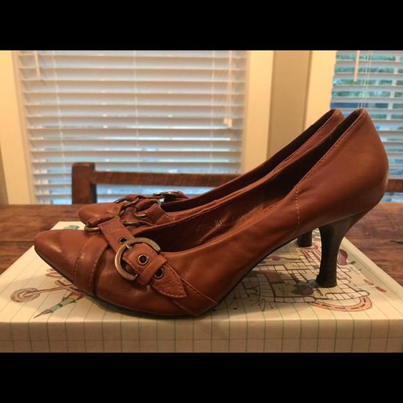 Jeffrey Campbell Brown Leather Heels - Picture 3 of 6