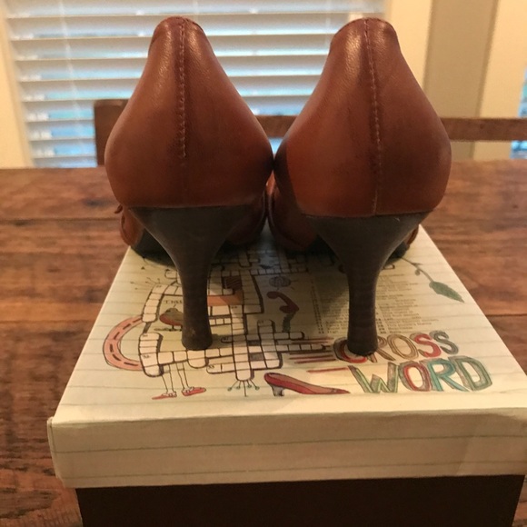 Jeffrey Campbell Brown Leather Heels - Picture 4 of 6