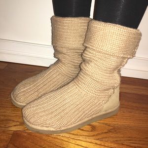 Sand Knit Uggs