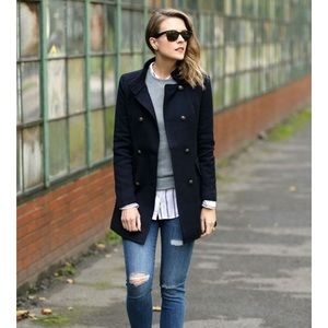 BEAUTIFUL Military Look Wool Coat