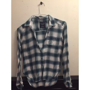 AE Woman's Plaid Shirt