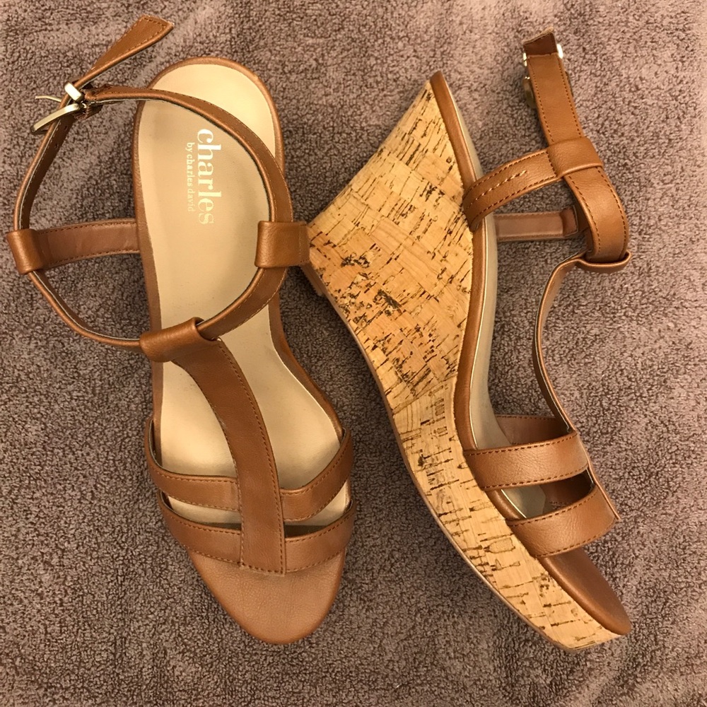 Charles by Charles David cork wedges