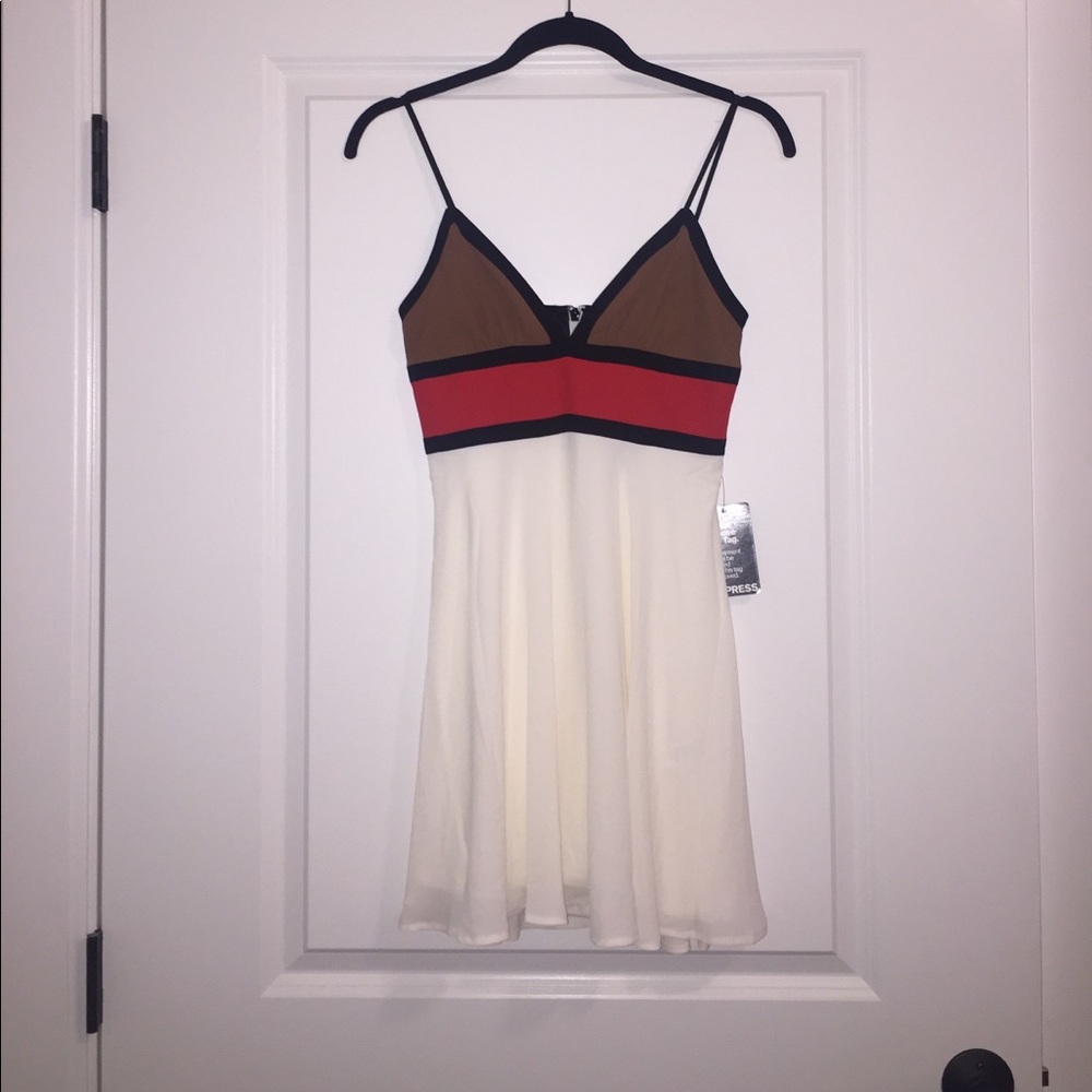SUMMER SALE • NWT Express Color-Block Dress