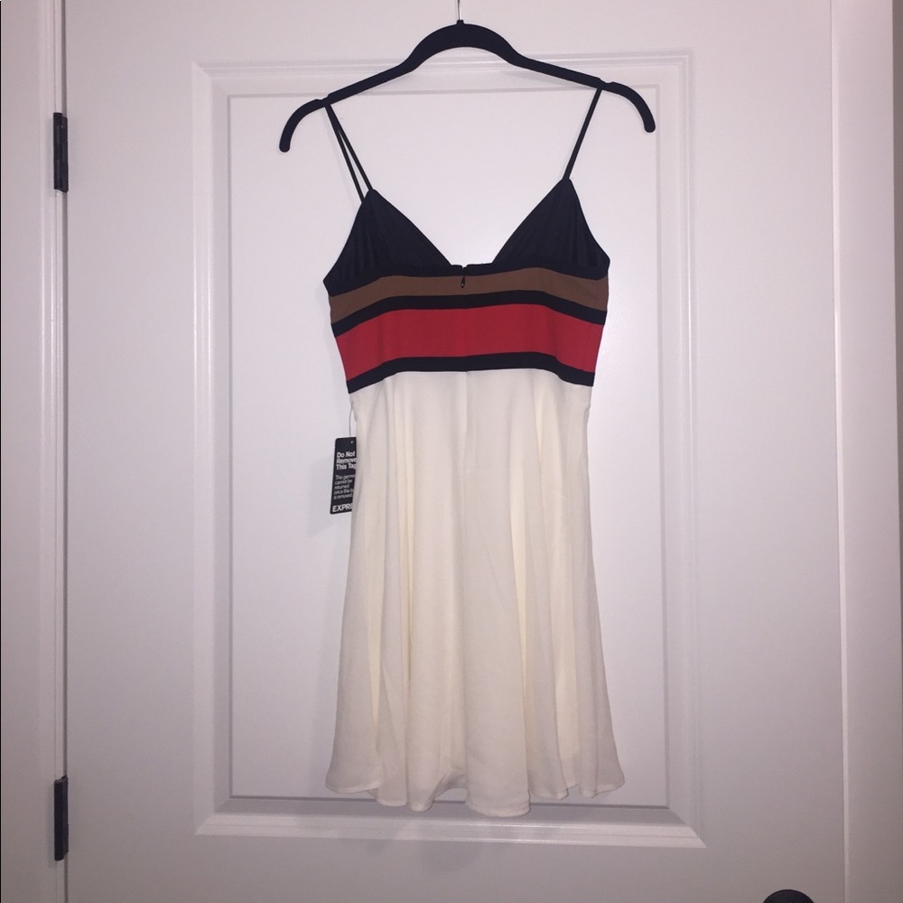SUMMER SALE • NWT Express Color-Block Dress - Picture 2 of 4