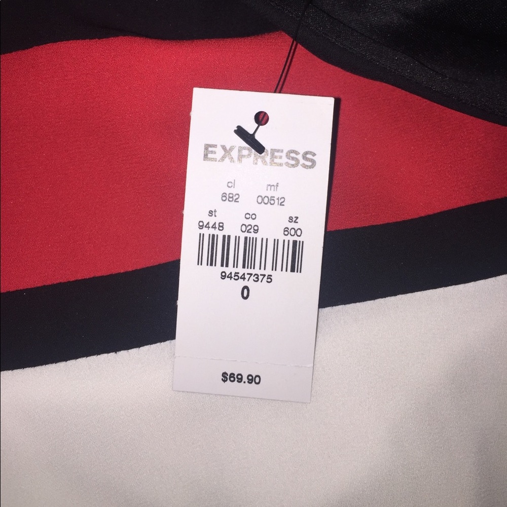 SUMMER SALE • NWT Express Color-Block Dress - Picture 3 of 4