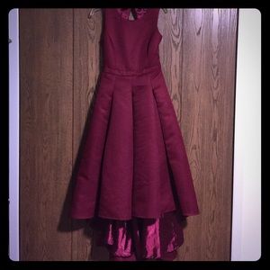Like new!! LuLu's Burgundy/Wine Hi-Lo Dress Sz. M