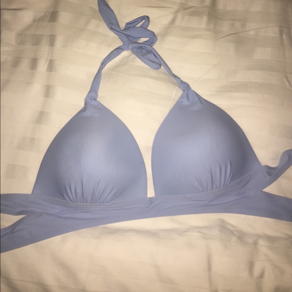 NWOT light blue swim top