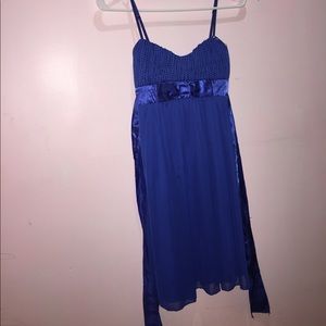 Ruby Rox Blue Cocktail Formal Dress