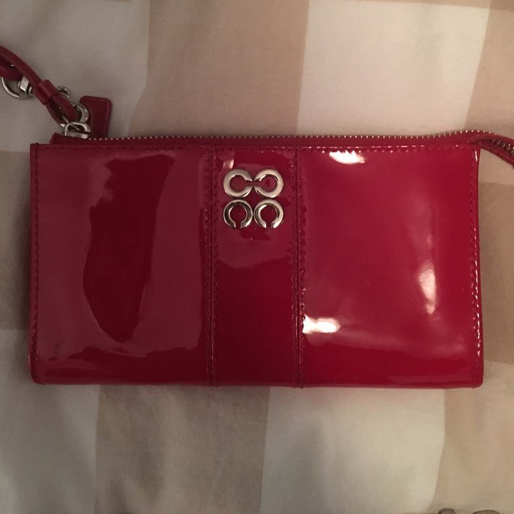 Coach wristlet wallet
