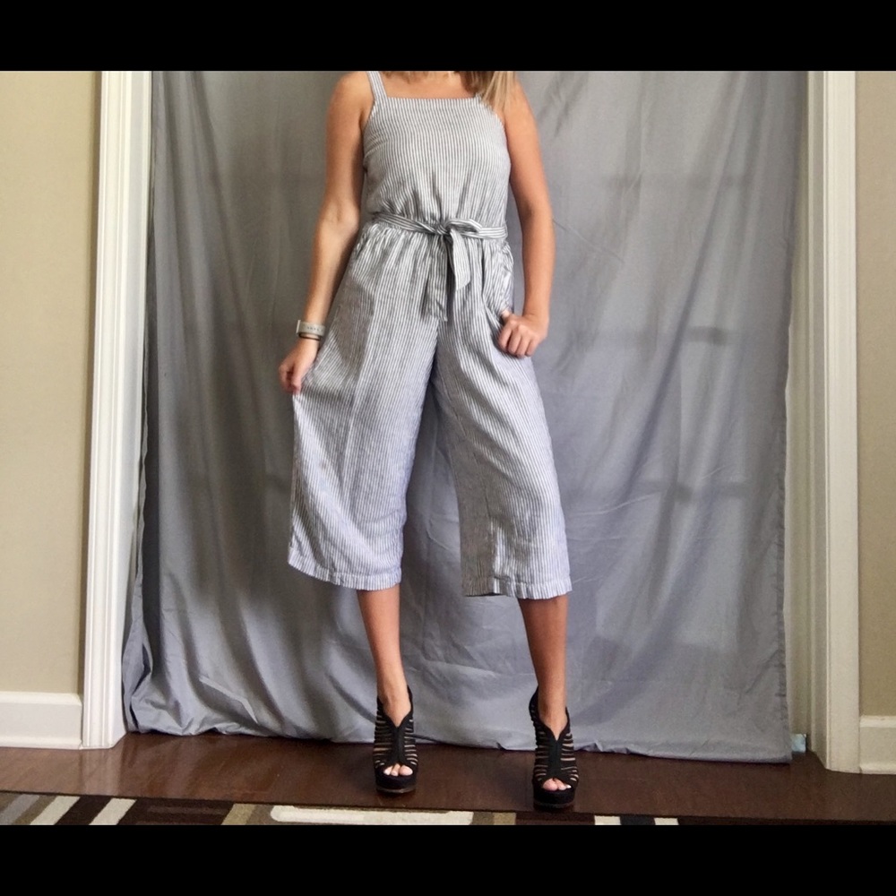 Sailor Stripped Jumpsuit