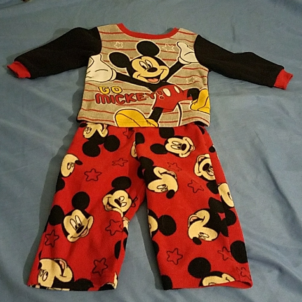 Mickey Mouse fleece pajamas