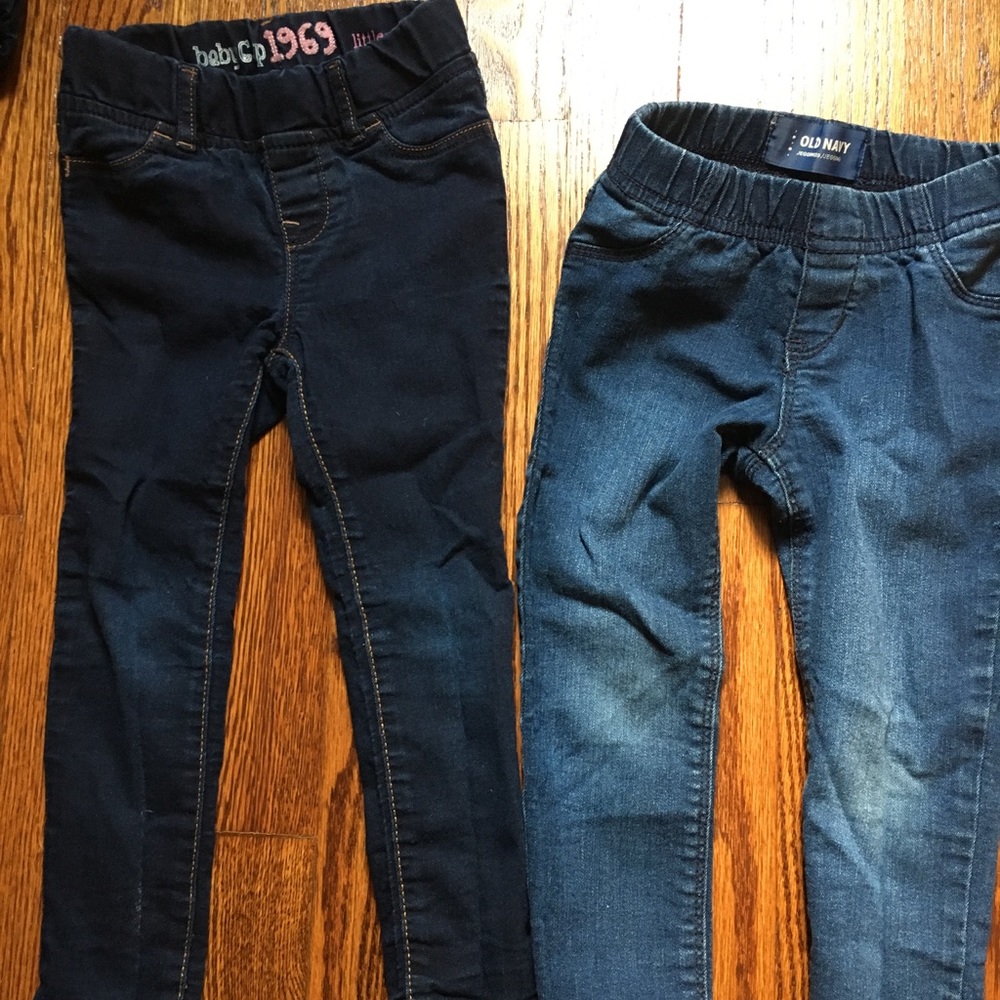 Gap and old navy toddler girl legging jean