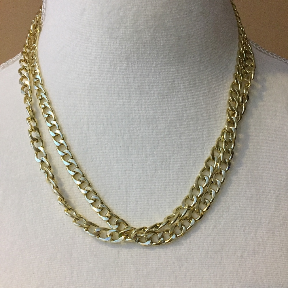 Costume Gold Chain Necklace